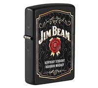 Zippo Lighter, Brass, Black, One Size