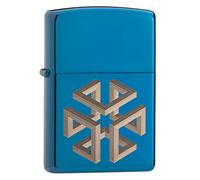 Zippo Lighter, Brass, Individual Design, One Box