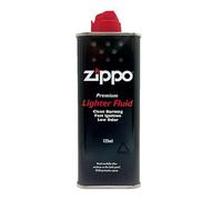 Zippo Lighter Fuel, Works with Zippo Windproof Lighter and Zippo Refillable Hand warmer, Fast Ignition, Low Odor, Lighter Fuel Refill, Easy Fill Nozzle, Black, 125 ml (4 oz)