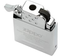 Zippo® Lighter Gas Insert - Yellow Flame 65815, Windproof Lighter Refillable Zippo, Made of Metal with Characteristic "click" Zippo, Silver Colour, Great Gift Idea
