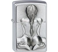 Zippo Lighter Kneeling Girl - Sexy Woman - Windproof Lighter - Original NEW