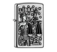 Genuine ZIPPO Lighters 12 Zodiacs Windproof Petrol Refillable Cigarette Lighter