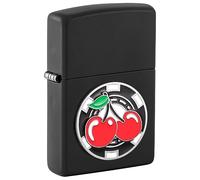 Zippo Lighter, Metal, Black