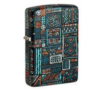 Zippo Lighter, Metal, Black Matte, One Size