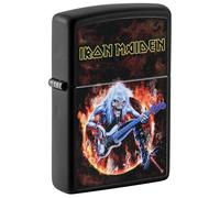 Zippo Lighter, Metal, Black Matte, Standard Size