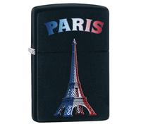 Zippo Lighter, Metal, Black Matte, Standard Size