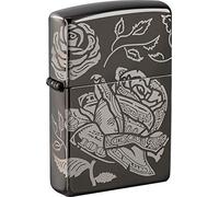 Zippo Lighter, Metal, Gray, One Size
