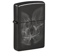Zippo Lighter, Metal, High Polish Black, One Size