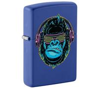 Zippo Lighter, Metal, Royal Blue Matte