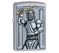 Zippo Lighter, Metal, Street Chrome, One Size