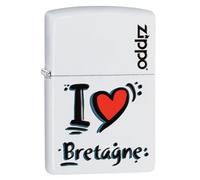 Zippo Lighter, Metal, White mat, One Size