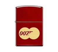Zippo Lighter, Metallic Red, Standard Size