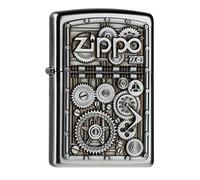 Zippo Lighter, Stainless Steel, 1 x 3,5 x 5,5 cm