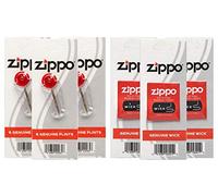 Zippo Lighter Wick Hauser Smoked Genuine Replacement Wicks (2 Set)