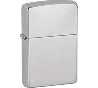 Genuine Zippo Regular Brushed Chrome Refillable Windproof Lighter