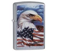 Zippo Mazzi, Freedom Watch Lighter - Street Chrome