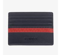 Zippo Navy Blue Red Stripe Card Holder Wallet 2008017