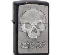 Zippo Phantom Skull Emblem Windproof Pocket Lighter