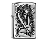 Genuine ZIPPO Lighters 12 Zodiacs Windproof Petrol Refillable Cigarette Lighter