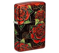 Zippo Roses Bouquet 46849 Limited Edition Unisex Lighter Metal Black/Red