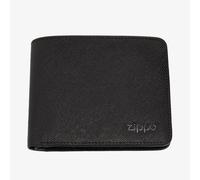 Zippo Saffiano Black Leather Wallet 2007077