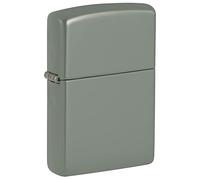 Zippo Windproof Lighter Made of Durable Metal, Modern and Stylish Design, Ideal for Adventurers Refillable, Color, Classic Sage, Green, Taille Unique