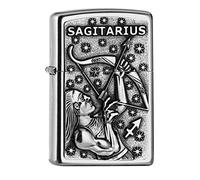 Genuine ZIPPO Lighters 12 Zodiacs Windproof Petrol Refillable Cigarette Lighter