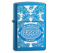 Zippo Sapphire 60001112 Scroll Brass Lighter 3.5 x 1 x 5.5 cm