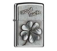 Zippo Lighter, Brass, Black, Normal