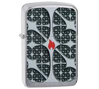 Zippo Lighter, Brass, Individual Design, Original Pocket Size