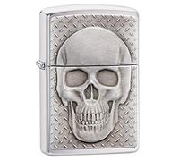 Zippo Skull with Brain Surprise Pocket Lighter