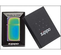 ZIPPO Spectrum 20493 Slim Lighter Multi Coloured Brand Genuine New FREE P&P