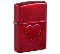 Zippo Stamped Heart Design