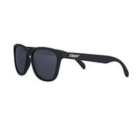 Zippo Sunglasses - Unisex for Men and Women - UV400 Protection - CE Approved, Soft touch black/grey mirrored, One Size