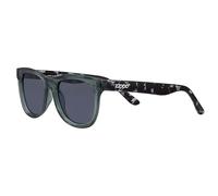 Zippo Sunglasses Unisex UV400 Category 3 Polycarbonate Frame Protective Lenses 51 mm, Transparent grey