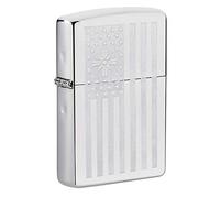 Zippo Unisex's Pocket Lighter, Far Cry Flag High Polish Chrome Color, One Size