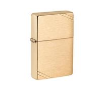 Zippo Vintage Lighter - Brushed Brass