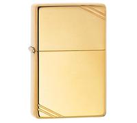 Zippo Vintage Lighter - High Polished Brass