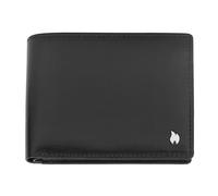 Zippo Wallet With Coin Case - Signature Tri-fold Wallet w/ Coin Case in Black Zippo Black One Size