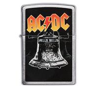 Zippo Windproof Lighter - Human Being Design - Street Chrome, Colour Image - Refillable, Lifetime Use - Adjustable Flame - Gift Box - Metal - Made in USA, One Box