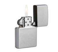 Zippo Windproof Lighter Metal Long Lasting Lighter Best Lighter Fluid Refillable Lighter Perfect for Cigarettes Cigar Candle Pocket Lighter Fire Starter Classic Chrome Designs, One Size
