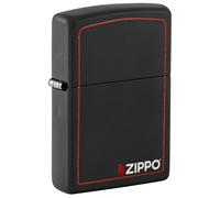Zippo Windproof Metal Long Lasting Best Fluid| Refillable Perfect for Cigarettes Cigars Candles|Pocket Lighter Fire Starter|Classic Red, Black Matte, One Size