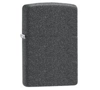 Zippo Windproof Metal Long Lasting Best Fluid | Refillable Perfect for Cigarettes Cigars Candles | Pocket Lighter Fire Starter | Classic Colors | Iron Stone, Brass, standard