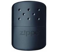 Zippo 12-Hour Refillable Hand Warmer - Flameless Heat & Odorless - For Cold Weather Activities - Lighter Fuel Rechargeable - Durable Metal Build - Black