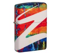 Zippo Windproof Lighter, Drippy Z Design - 540°, Colour Image - Refillable, Reusable, Windproof Design - Comes in Gift Box - Made in USA