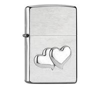 Zippo Lighter, Brass, Individual Design, Original Pocketsize, Black