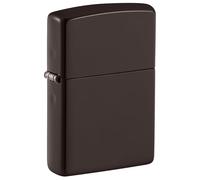 Zippo Windproof Lighter - Flame Design - Brown Matte - Refillable - Reusable - Windproof - Gift Box - Metal - Made in USA - Amazon Exclusive