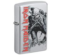 Zippo Lighter, Metal, Satin Chrome, Standard Size