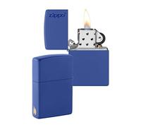 Zippo Lighter, Metal, Royal Blue Matte, One Size