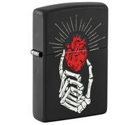 Zippo Windproof Lighter - Love/Positivity Design - Refillable - Gift Box - Metal - Made in USA